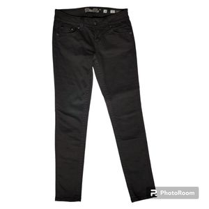 Miss Me Hailey Skinny Jeans Black Sz 28